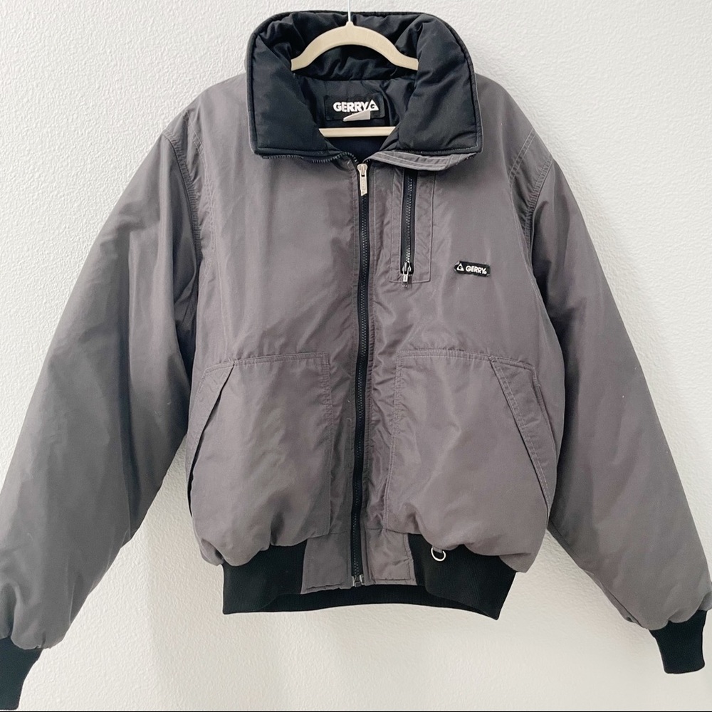 Gerry charcoal gray puffer winter jacket size XL